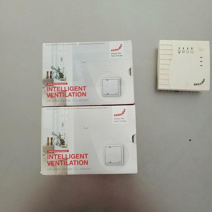 Zehnder CO2 Sensoren: 2x Nieuw, 1x Gebruikt, Doe-het-zelf en Verbouw, Ventilatie en Afzuiging, Ophalen of Verzenden