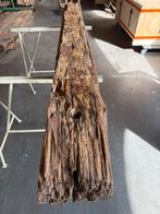 Oude doorleefde massief eiken balk 29x13 cm en 270 cm lang, Doe-het-zelf en Verbouw, Hout en Planken, Ophalen, Eiken, Zo goed als nieuw