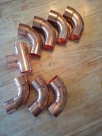 Koperen Soldeerfittingen 35mm, Overige materialen, Bochten, Nieuw, Minder dan 2 meter