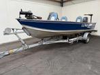 Lund - 16 rebel DLX - Consoleboot en visboot -, Watersport en Boten, Gebruikt, Overige brandstoffen