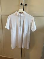 Wit wedstrijd shirt voor paardrijden, Dieren en Toebehoren, Paardrijkleding, Dressuur, Nieuw, Ophalen of Verzenden, Dames