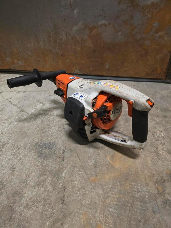 2x Stihl BT45 motorboor / benzine boormachine / plantgatboor, Tuin en Terras, Hand-tuingereedschap, Gebruikt, Ophalen of Verzenden