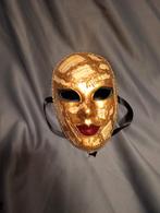 Venetiaans Colombine Masker - Handgemaakt, Antiek en Kunst, Curiosa en Brocante, Ophalen of Verzenden
