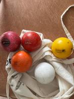 Hockeyballen gebruikt (glitter), Sport en Fitness, Hockey, Ophalen, Gebruikt, Bal