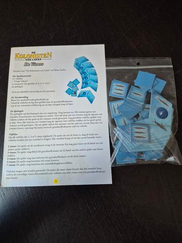Kolonisten van Catan uitbreiding scenario De Vissers Hout  beschikbaar voor biedingen