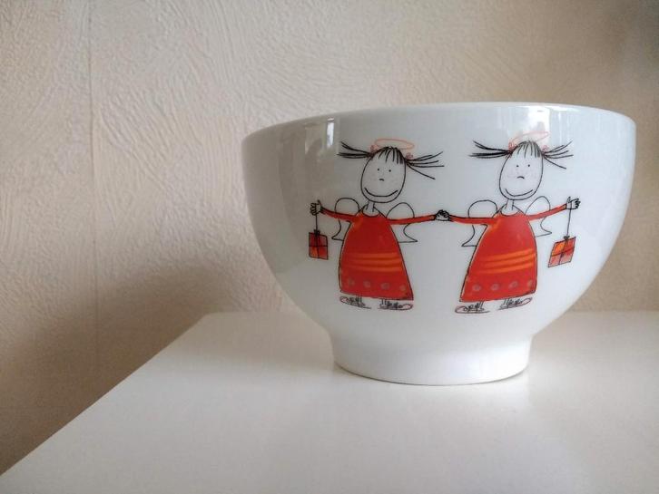 Nieuw schaaltje ASA Selection Germany met rode figuurtjes, Huis en Inrichting, Keuken | Servies, Zo goed als nieuw, Schaal of Schalen