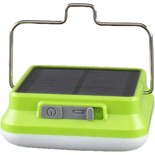RUBYTEC SOLARE USB SOLAR LANTERN GROEN, Caravans en Kamperen, Zaklampen, Nieuw, Accu, Ophalen of Verzenden