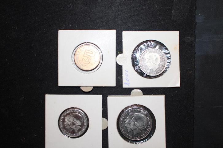 Diverse munten Munten guldens, Postzegels en Munten, Munten | Nederland, Overige waardes, Koningin Beatrix, Ophalen of Verzenden