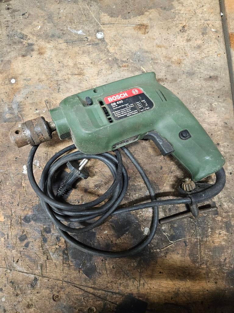 Bosch Boormachine, Gebruikt, Variabele snelheid, Ophalen of Verzenden, Boor- en Schroefmachine