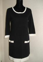 Yessica zwarte jurk met 3/4 mouwen maat M, Kleding | Dames, Jurken, Yessica, Maat 38/40 (M), Zo goed als nieuw, Zwart