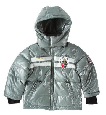Nucleo jas winterjas jack warme voering, capuchon grijs 104 beschikbaar voor biedingen
