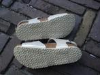 GRATIS VERZENDEN NIEUWE MILANO BIRKENSTOCK SANDALEN 35, Verzenden, Wit, Nieuw, Sandalen of Muiltjes