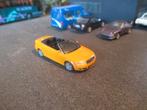 Audi A4 Cabrio B6 Herpa - orange - uit Adventskalender 2005, Ophalen of Verzenden, Zo goed als nieuw, Auto, Herpa