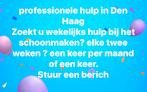 Ben je op zoek naar schoonmaaksters ?, Vacatures, Overige vormen, Overige niveaus, Variabele uren