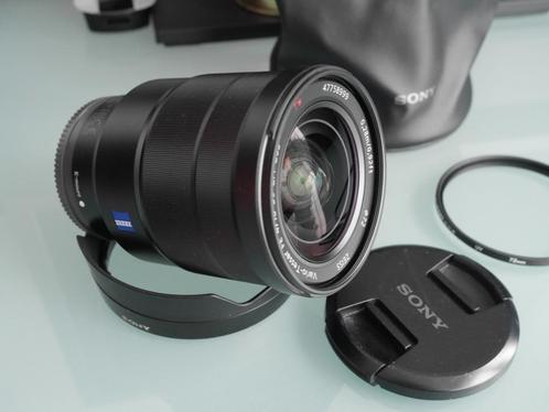 Sony Zeiss Vario-Tessar FE 16-35mm f4 supergroothoek lens, Audio, Tv en Foto, Fotografie | Lenzen en Objectieven, Zo goed als nieuw