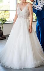 Trouwjurk, Ophalen of Verzenden, Zo goed als nieuw, Wit, Trouwjurk