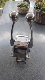 Dubbele motor bediening chroom, Watersport en Boten, Ophalen of Verzenden, Zo goed als nieuw, Motor en Techniek, Zeilboot of Motorboot