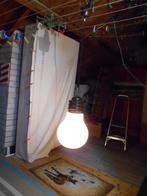 Kamer hanglamp, Huis en Inrichting, Lampen | Hanglampen, Ophalen, Zo goed als nieuw, Glas, Minder dan 50 cm