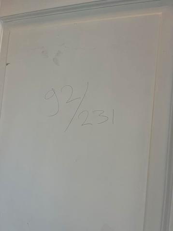 Volle Paneeldeuren met kozijn - Gebruikt beschikbaar voor biedingen