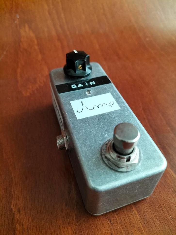 Amp-fx Micro Amp Clean Boost, Muziek en Instrumenten, Effecten, Zo goed als nieuw, Ophalen of Verzenden