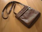 Exclusief bruin leren schoudertasje H.J.DE ROOY snazzeys, Sieraden, Tassen en Uiterlijk, Tassen | Damestassen, Verzenden, Nieuw
