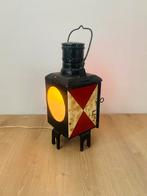 Oude DB Treinlamp / Seinlamp elektrisch., Ophalen