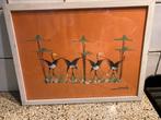Mooi schilderij kraanvogels, Ophalen of Verzenden