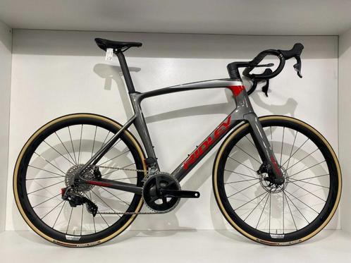 Ridley Noah Disc 7E Rival AXS 2x12sp Grijs/Rood L 2024, Fietsen en Brommers, Fietsen | Racefietsen, Nieuw, Overige merken
