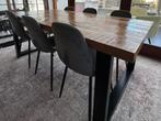 Eetkamertafel Trevor Leen Bakker 78x200x100, Ophalen, Gebruikt, 200 cm of meer, 50 tot 100 cm