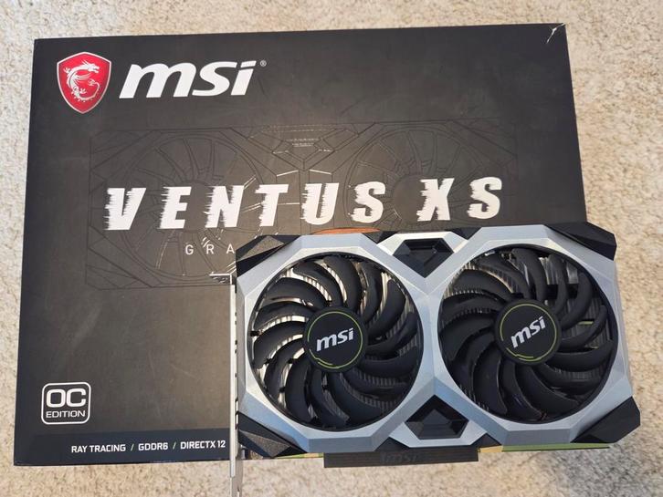 Nvidia RTX 2060 Grafische Kaart, Computers en Software, Videokaarten, Gebruikt, Nvidia, PCI-Express 3.0, GDDR6, HDMI, DisplayPort