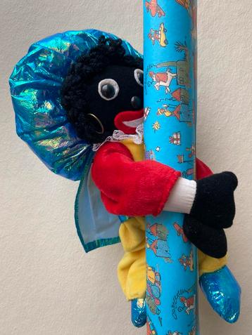 Vintage Sinterklaas inpakpapier! beschikbaar voor biedingen