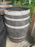 Eiken wijnvat als bloembak 225ltr 95x70cm, Ophalen, Rond, Zo goed als nieuw, 60 tot 100 cm