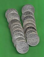 17 Zilveren Rijksdaalders 1963 Divers, Verzenden, Koningin Juliana, 2½ gulden, Setje