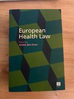 Boek European Health Law, Ophalen of Verzenden, Beta, Zo goed als nieuw, WO