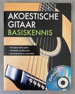 Akoestische Gitaar - basiskennis + oefen-cd, Muziek en Instrumenten, Bladmuziek, Les of Cursus, Ophalen of Verzenden, Gitaar, Zo goed als nieuw