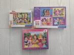 Drie Clemotine Disney puzzels voor 3+ en 4+, Ophalen, 10 tot 50 stukjes, Zo goed als nieuw, 4 tot 6 jaar