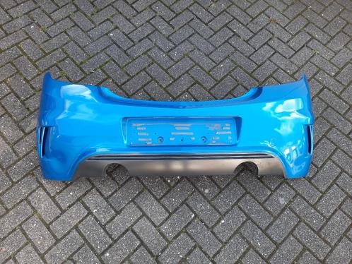 2x opel corsa d opc nurburgring achterbumper, blauw en wit., Auto-onderdelen, Carrosserie en Plaatwerk, Bumper, Opel, Ophalen of Verzenden