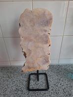 Roze Amethist Slab op standaard 1,8 kilo, Verzamelen, Mineralen en Fossielen, Ophalen of Verzenden, Mineraal