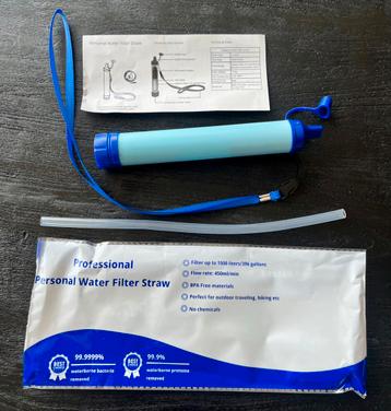 DeyliPrep Waterfilter Straw beschikbaar voor biedingen
