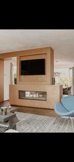 Inbouw gashaard met afstandsbediening - Inbouw merk Kalfire, Gebruikt, Gas, Ophalen of Verzenden, Inbouw