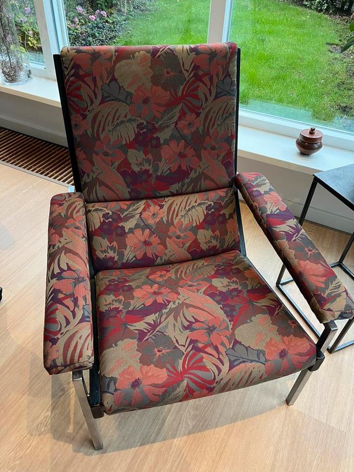 Lotus 1611 van wijlen Rob Parry, Huis en Inrichting, Fauteuils, Zo goed als nieuw, Stof, 50 tot 75 cm, Minder dan 75 cm, Ophalen