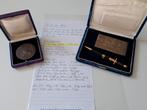 2x Braziliaanse onderscheiding medaille aan Nederlander NAAM, Verzamelen, Militaria | Algemeen, Nederland, Ophalen of Verzenden