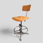 Dutch Design! Vintage architectenstoel Ahrend de Cirkel, Ophalen, Gebruikt, Grijs, Bureaustoel