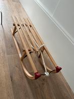 Houten Slee met rugleuning, Ophalen of Verzenden, Gebruikt, Overige merken
