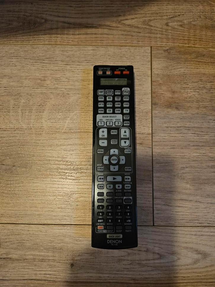 Denon RC-1115 Afstandsbediening, Audio, Tv en Foto, Afstandsbedieningen, Zo goed als nieuw, Origineel, Dvd, Game console, Mediaspeler