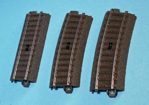 Marklin 3 x C-Rails  Schakelrails 24994 en 24194, Hobby en Vrije tijd, Modeltreinen | H0, Zo goed als nieuw, Rails, Wisselstroom