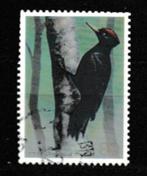 Japan 1995. Werelderfgoed.Shirajami Mountains, Zwarte Specht, Ophalen of Verzenden, Gestempeld, Oost-Azië