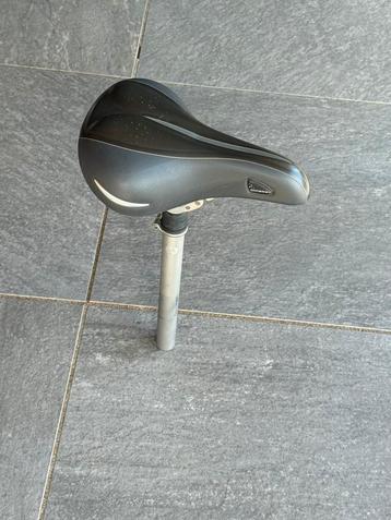 Gazelle Innergy zadel en verende zadelpen beschikbaar voor biedingen