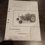 Hooiknecht harkschudder - Brochure, Ophalen of Verzenden