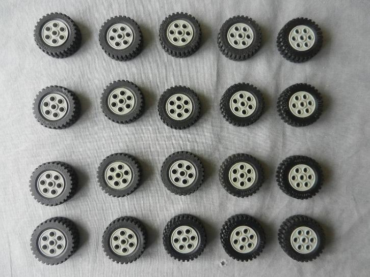 Lego Model Team wielen grijs (20 stuks), Kinderen en Baby's, Speelgoed | Duplo en Lego, Gebruikt, Ophalen of Verzenden